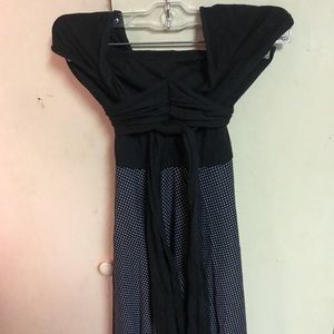 Multi way wrap top dress